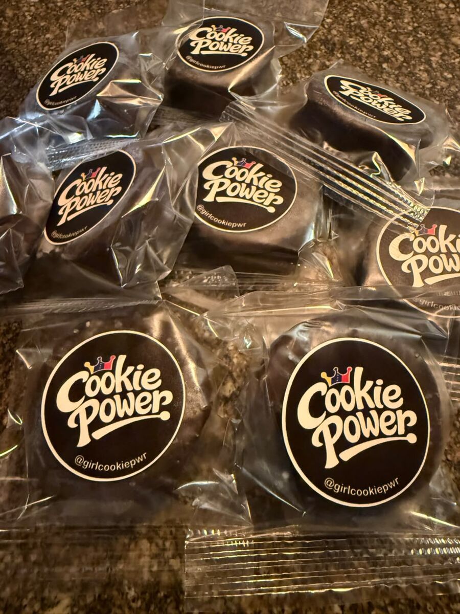 Galletas Cookie Power empacadas individualmente